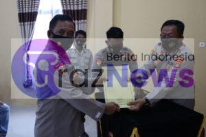 Polres Tubaba Gelar Penandatanganan Perjanjian Kinerja dan Penyerahan Rendisgar Tahun Anggaran 2022.