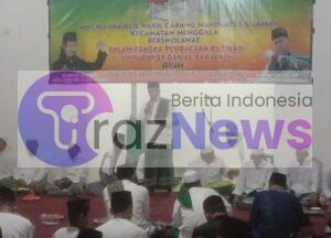 MWC NU Kecamatan Menggala Gelar Sholawat Bersama.