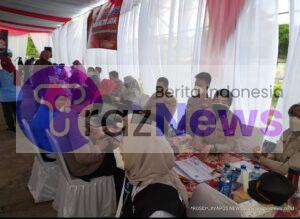 Polres Metro Jakarta Utara Gelar Vaksinasi Booster di kampung bahari Tanjung priok