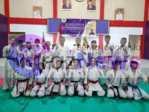 Team Karate POPDA Kab. Tangerang Siap Bertanding Di Ajang Popda X Banten Di Kota Serang