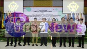 Empat Kabupaten Serahkan Laporan Keuangan 2021 Kepada Perwakilan BPK RI Provinsi Lampung