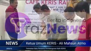 dr Ali M ATMO: CAFE KERIS RAKYAT dongkrak 1,8 juta kuliner Indonesia Naik Kelas Sejahtera Berkeadilan