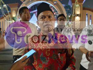 Surta Wijaya Ketua Umum Apdesi Hadir Pada Pagelaran Wayang kulit Di Lapangan Bhayangkara Polri