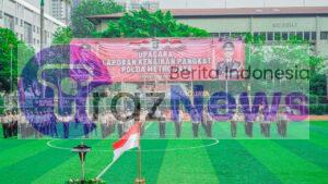 HARI BHAYANGKARA KE-76, SEBANYAK 1641 PERSONEL POLDA METRO JAYA NAIK PANGKAT