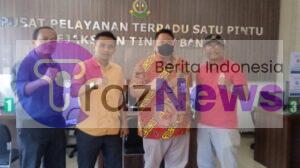 LSM JAMBAKK Menyambangi Kejaksaan Tinggi Banten, terkait dugaan pemberian Fasilitas Kredit KMK dan fasilitas kredit KI kepada debitur PT HNM oleh Bank Banten 