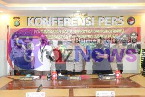 Lolos Pemeriksaan X-Tray di Bandara, Polres Jakpus ciduk pengedar sabu Lintas Daerah di Bandara Soetta