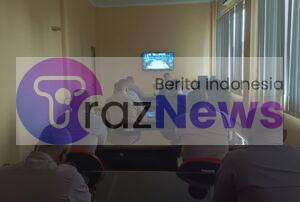 Wadansat Brimob Polda Banten AKBP.Hadi Saepul Rahman,S.IK, M.M.,Pimpin Zoom Meeting Bersama PJU Dan Perwira .