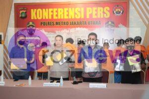 Polres Metro Jakarta Utara Ungkap Kasus Atensi