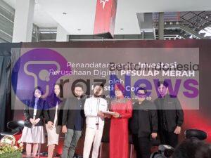 Penanda Tanganan Investasi Perusahaan Digital Pesulap Merah Oleh Prestige Corp.