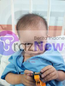 Balita Penderita Bocor Jantung Membutuhkan Uluran Tangan Para Dermawan.