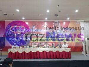 Silaturahmi Konfrensi pers Purna tugas Gubernur Anies Baswedan