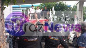 Aksi Koalisi Wartawan Indonesia Bersatoe Desak Copot Bupati dan Kapolres Karawang