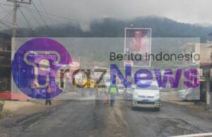 Proyek Tambal Sulam Jalan Lintas Nasional Sekincau -Way Tenong Mulai Dikerjakan.