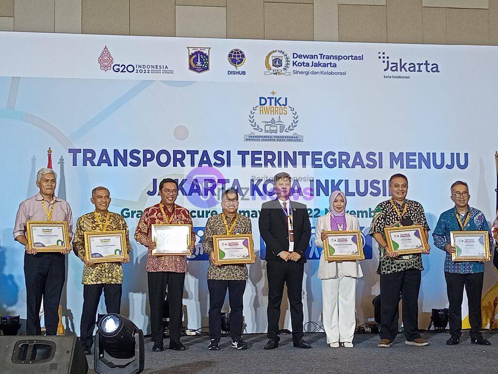 Dewan Transportasi Kota Jakarta DTKJ Gelar Acara Award 2022