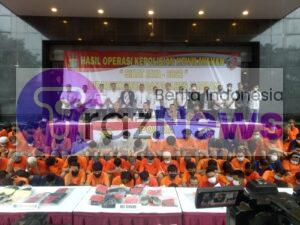 Polda Metro Jaya Dan Jajaran Polres Ungkap 112 Tindak Kriminal Di Jadetabek Dalam Dua Pekan