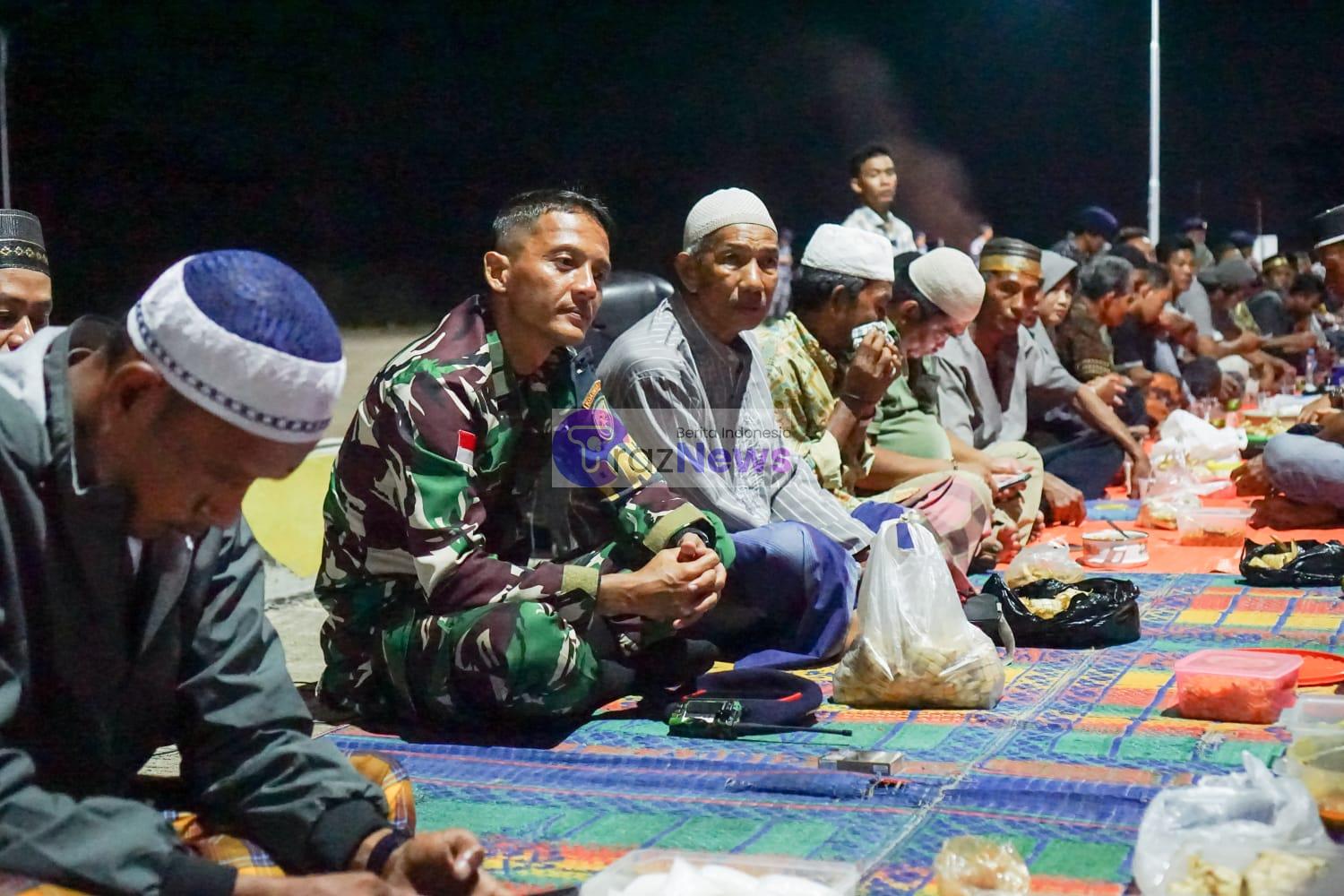 Lantamal XII Bersama Masyarakat Parit Kebayan Jongkat Gelar Doa Bersama