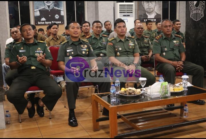 Korem052/Wijayakrama, menggelar Nonton Bareng Peluncuran dan Bedah Buku “Menjaga Jokowi Menjaga Nusantara.