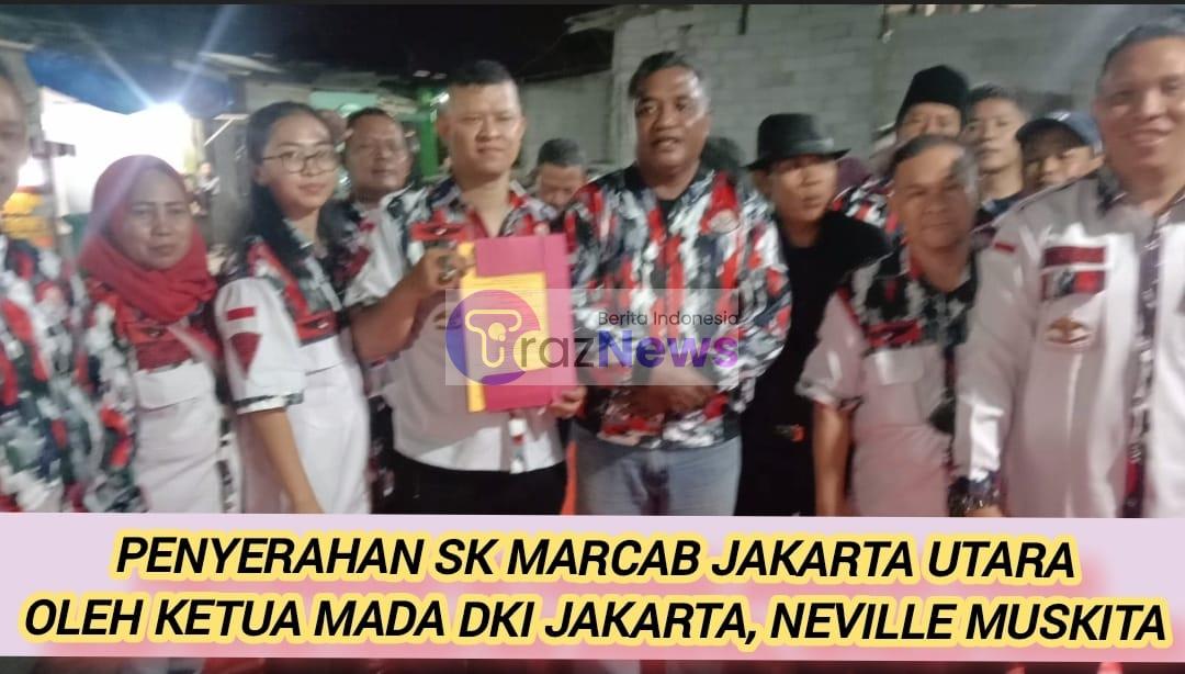 LSM Barak Indonesia Marcab Jakarta Utara Resmi di Lantik Neville Mustika