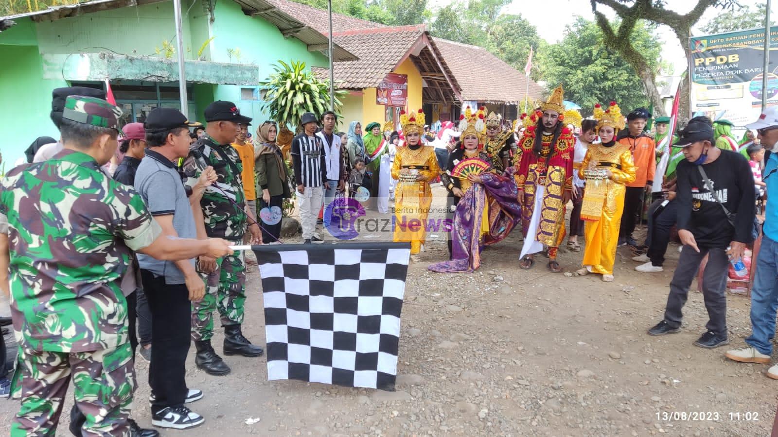 Gebyar “Karangbayat carnaval” dalang rangka HUT Ri ke 78 mampu mendongkrak UMKM lokal