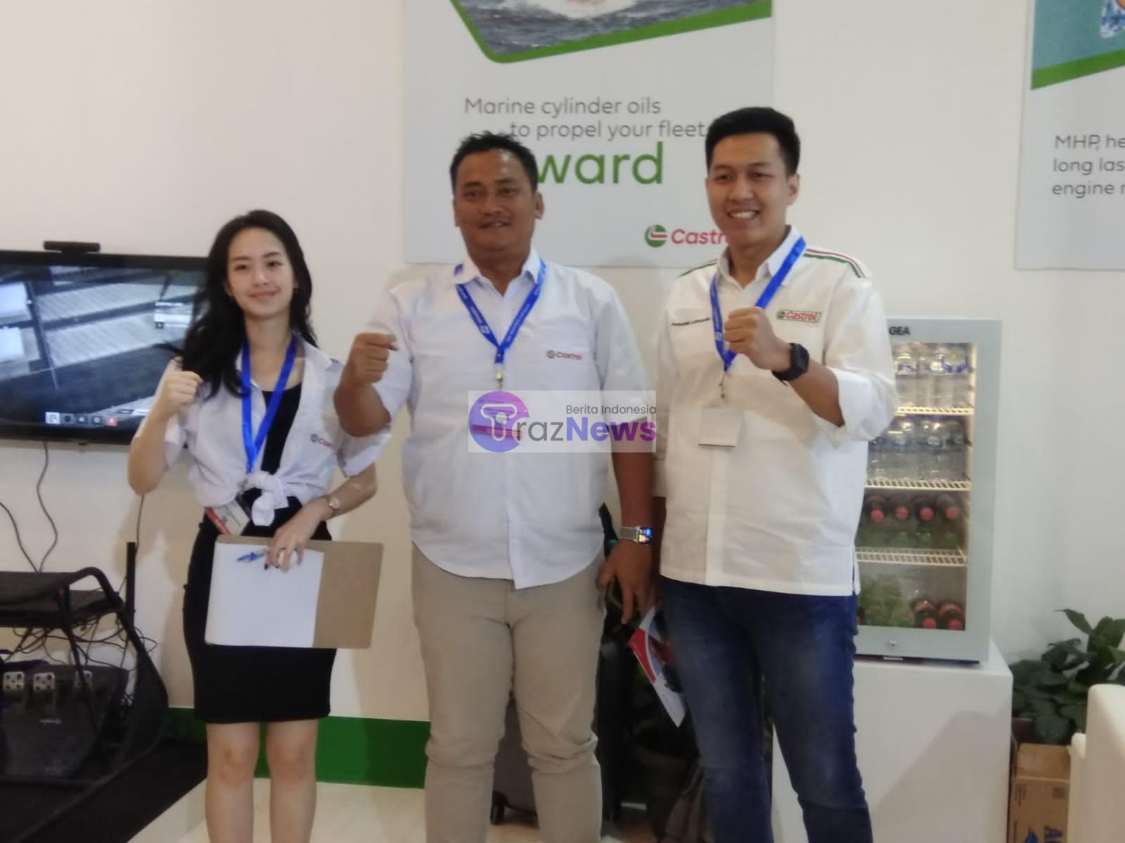 PT. Anugerah Lubrindo Raya distributor dari Castrol Oil mengikuti pameran INMARINE 2023 