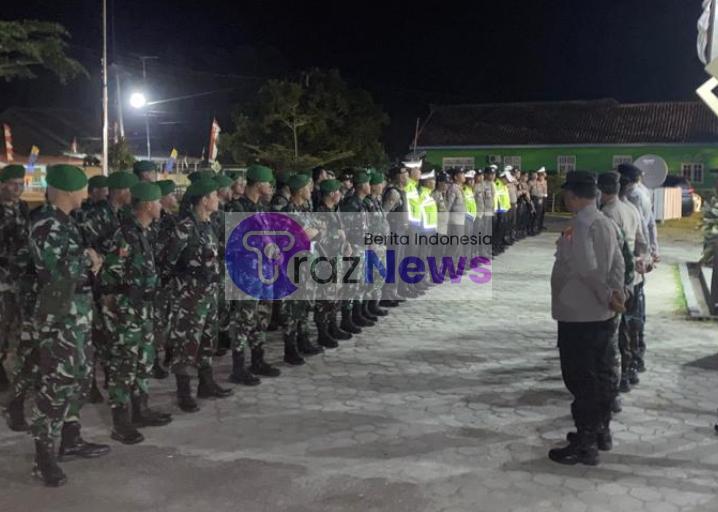 Sinergitas TNI POlRI Laksanakan Patroli Gabungan