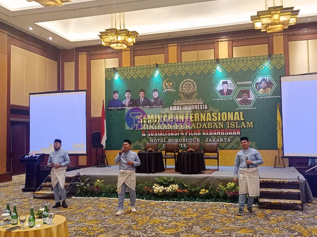 Orkes Melayu Lebah Begantung Ramaikan Acara Seminar Internasional Pemikiran Peradaban Islam 