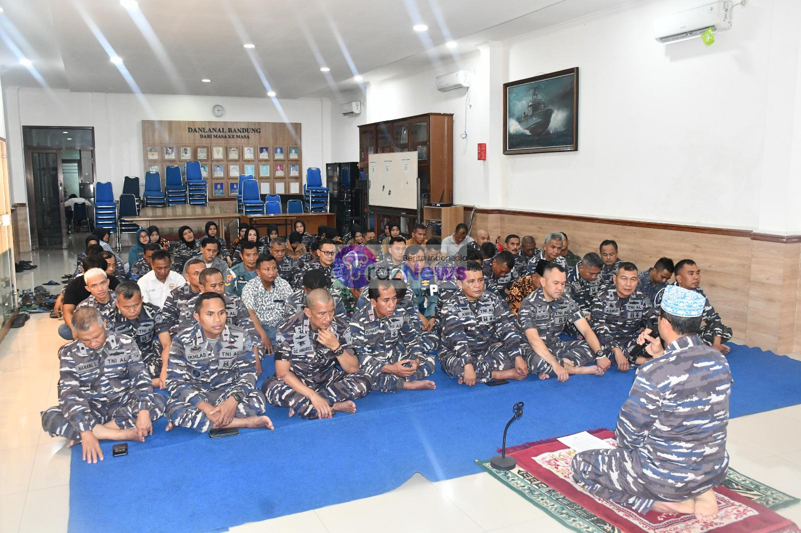 Pangkalan TNI AL Bandung Gelar Do’a Bersama Jelang Akhir Tahun 2023 dan Sambut Tahun Baru 2024