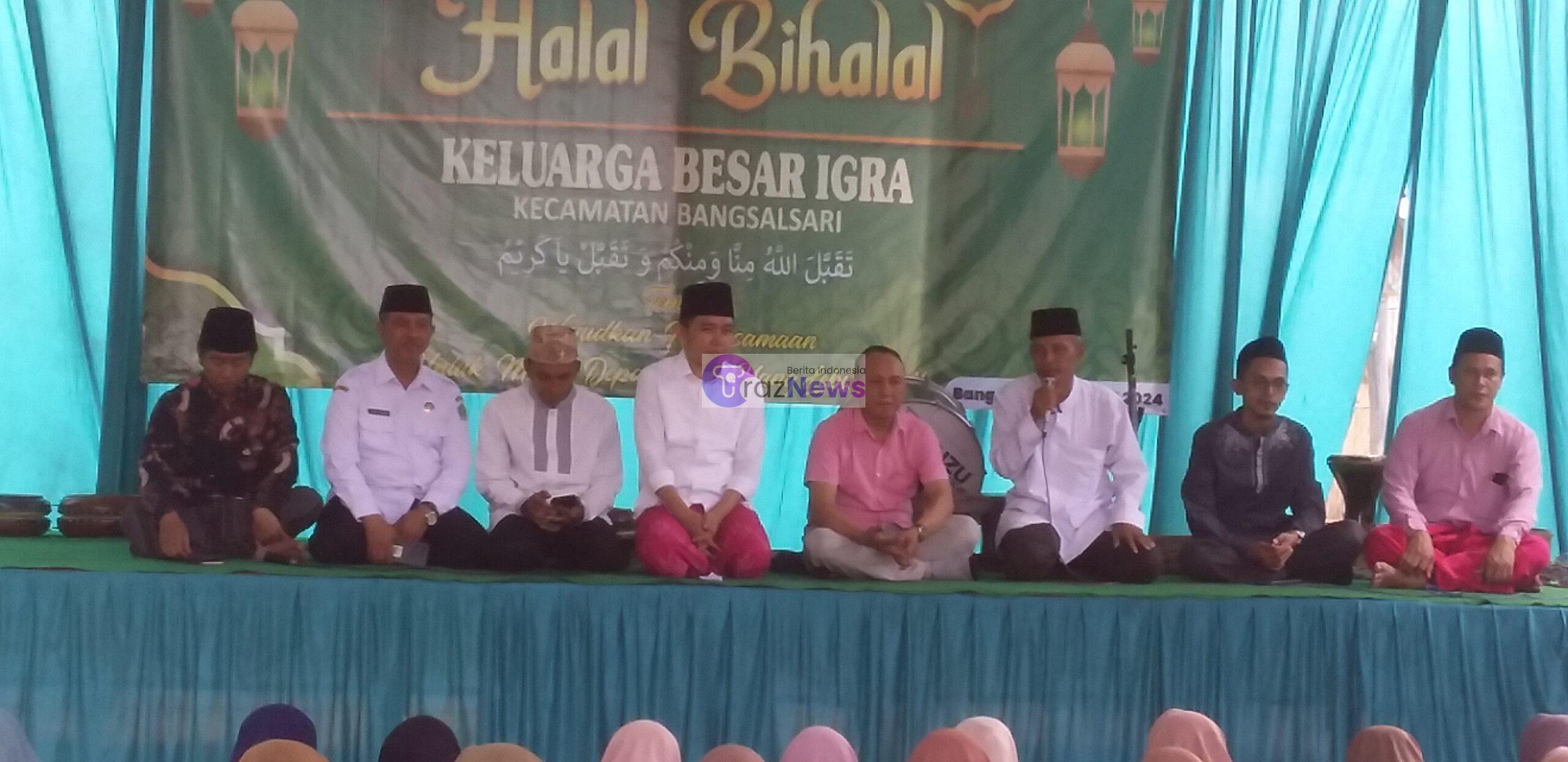 IGRA kecamatan Bangsalsari adakan halal bi halal di kunjungi Dewan Propensi  Jawa Timur Gus Fawait