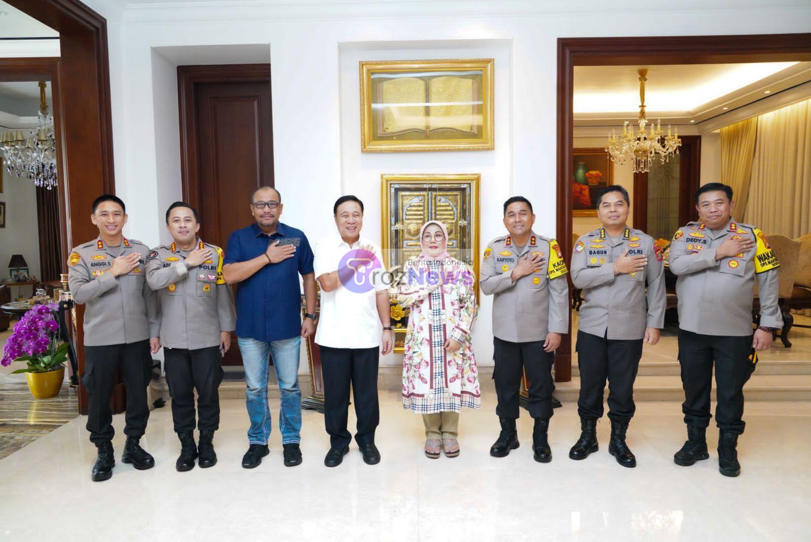 Pererat Silaturahmi Kapolda Metro Jaya Kunjungi Mantan Kapolri Jenderal Pol (Purn) Drs. Bambang Hendarso Danuri