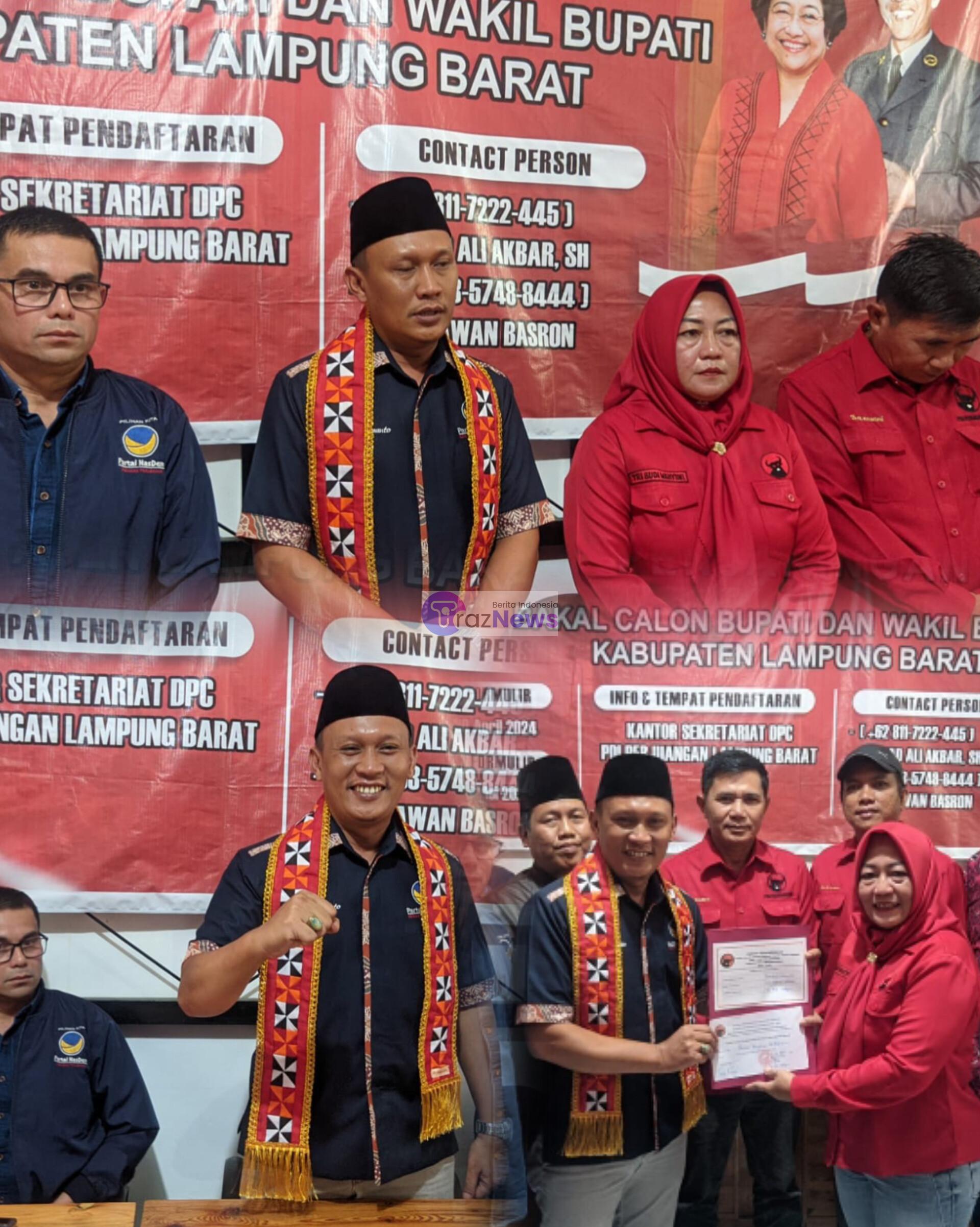 Pendatang Baru Terus Menuai Dukungan, Mas BK Maju Sebagai Balon Wabup di PDIP Lampung Barat