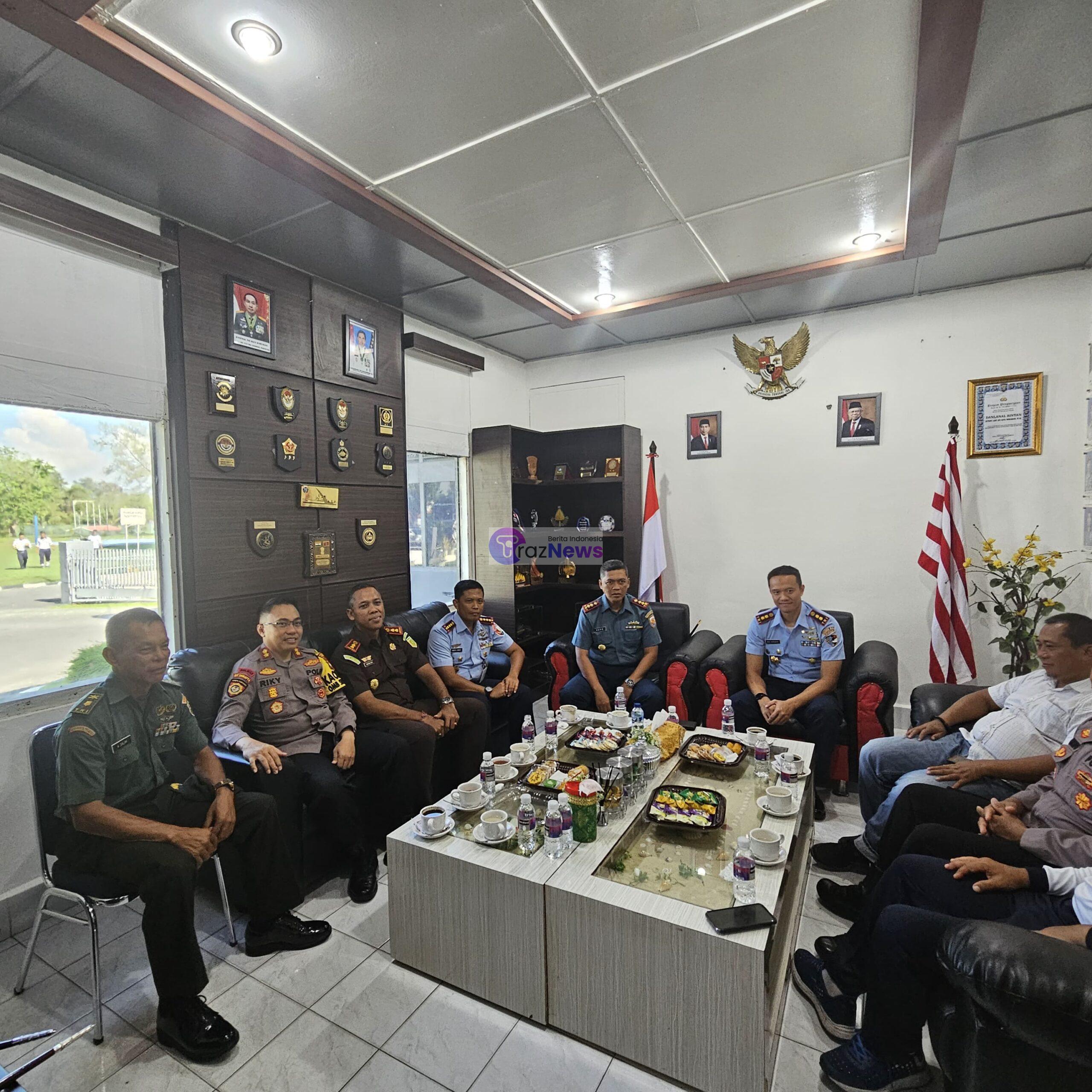 Lanal Bintan Ciptakan Soliditas TNI-POLRI Dengan Coffee Morning