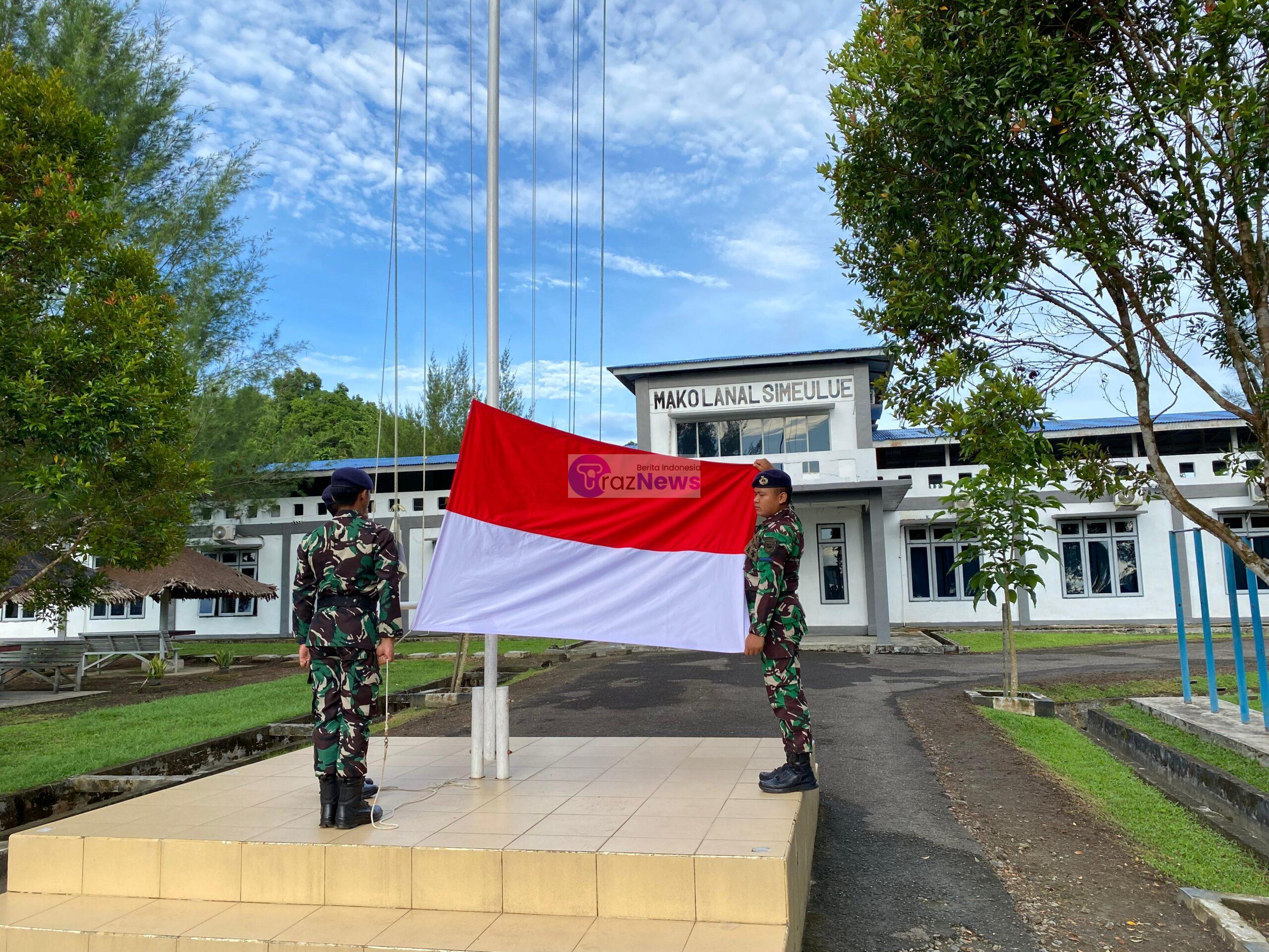 Lanal Simeulue Laksanakan Upacara Bendera 17 Mei 2024 