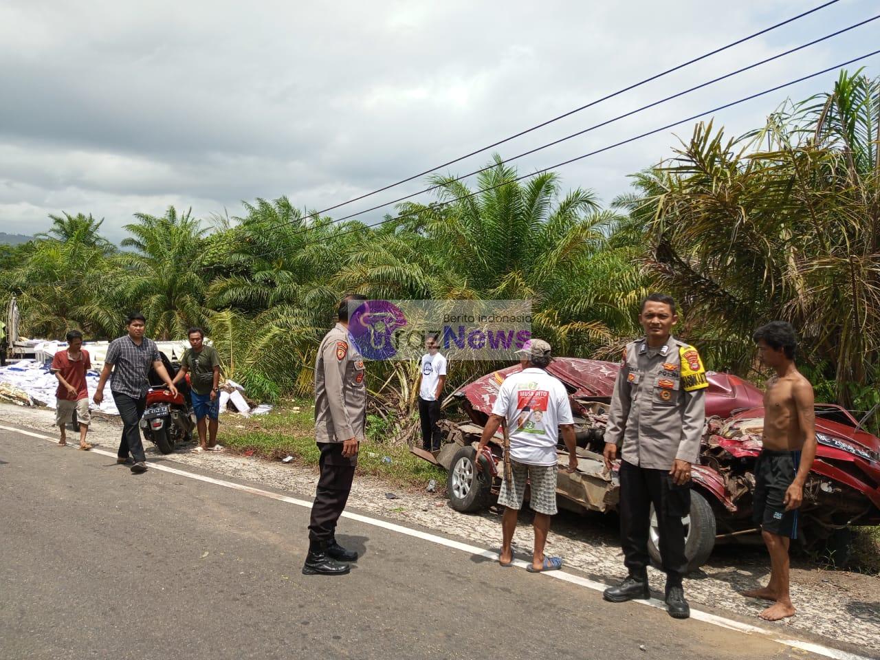 Kecelakaan Maut di Jalan Lintas Barat Pekon Lemong Dua Orang Meninggal dunia, Polres Pesisir Barat datangi lokasi