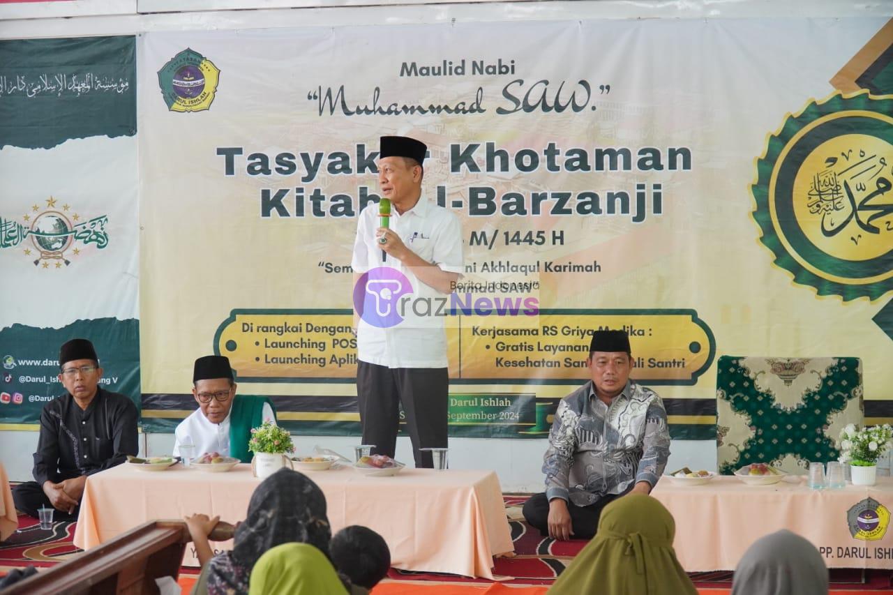 Begini Respon Saat Qudratul Ikhwan Hadiri Maulid Nabi di Pesantren Darul Ishlah