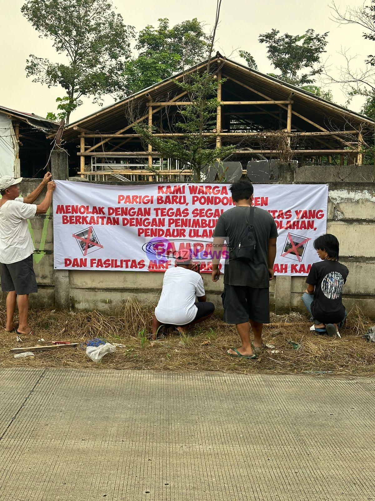 Pabrik Pemilahan Sampah di Tangsel Sudah Lama di Tolak Warga Namun Tetap Aja Berjalan