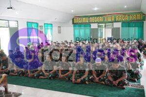 Kodim 0422/Lampung Barat Gelar Peringatan Maulid Nabi Muhammad SAW 12 Rabiul Awal 1446 H