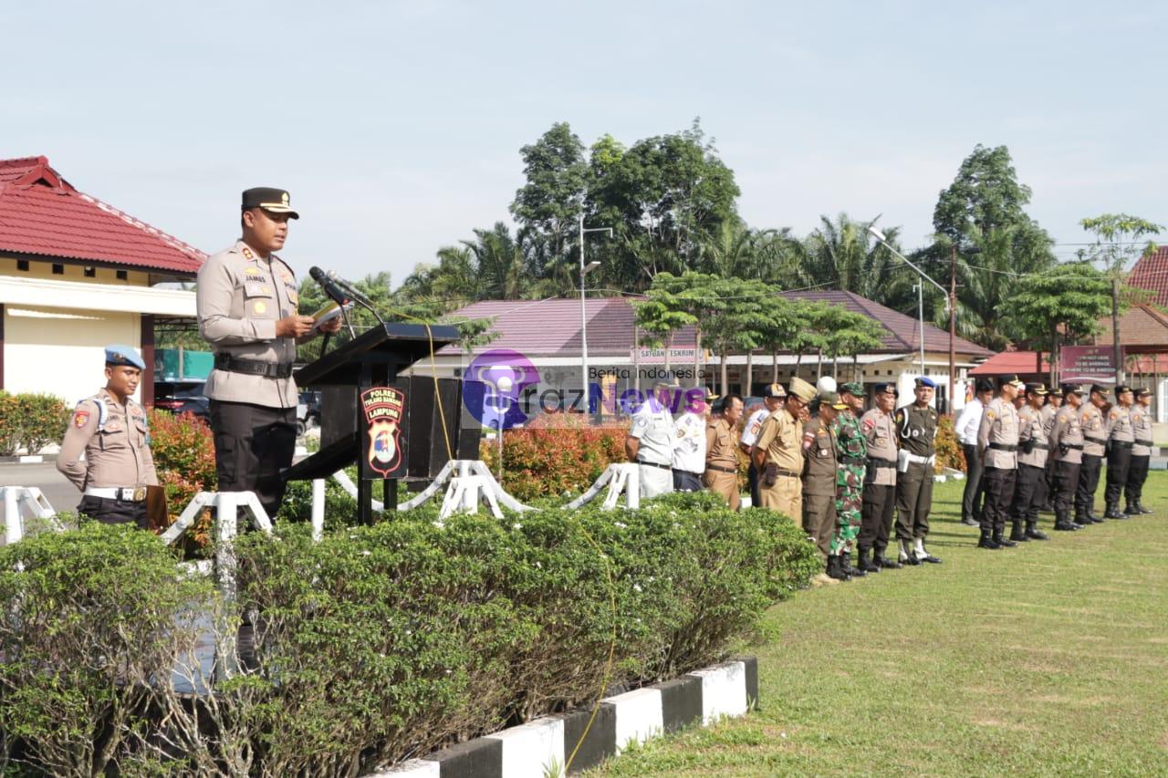 Polres Tulang Bawang Gelar Operasi Zebra Krakatau 2024, Catat Tanggal dan Sasarannya