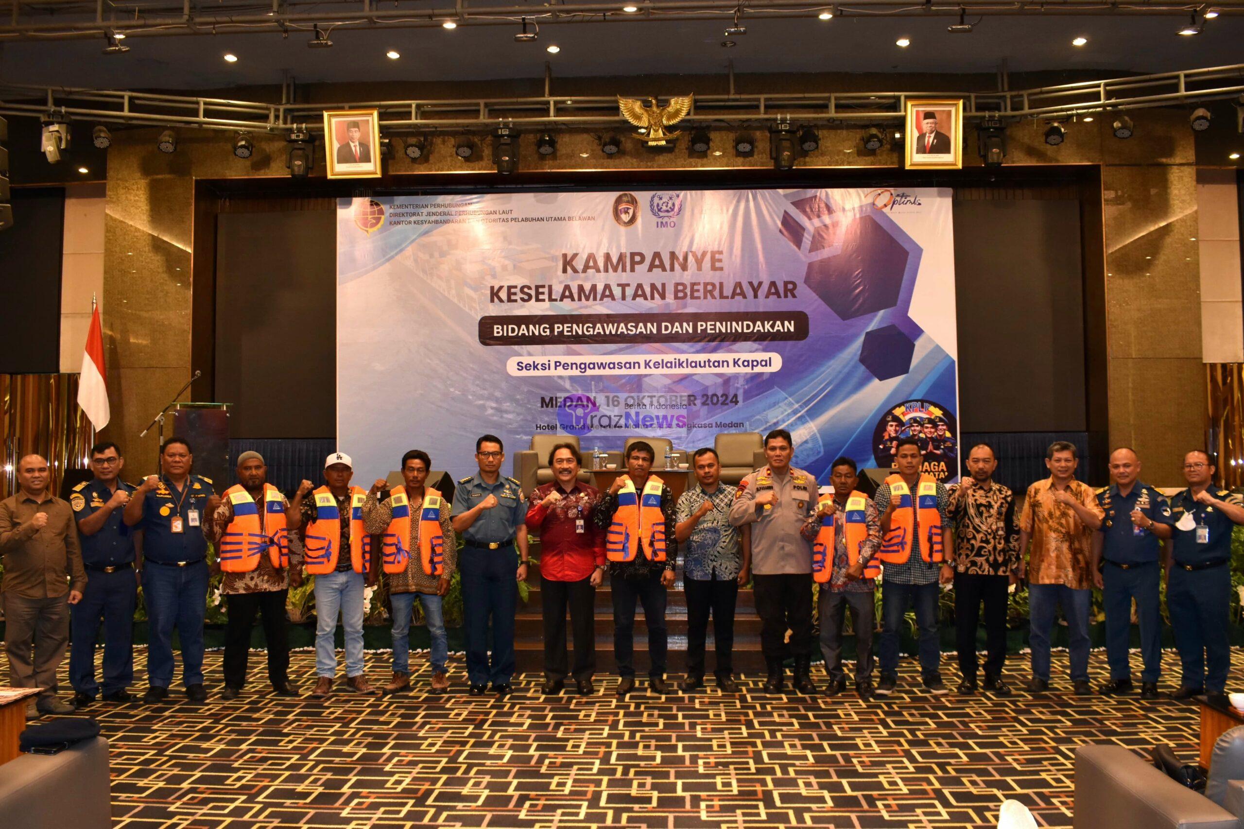 Lantamal I Hadiri FGD Quick Response Team Penanganan dan Penanggulangan Musibah Pelayaran di Pelabuhan Belawan