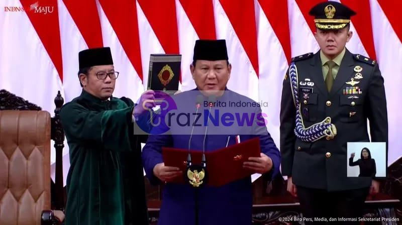 Luar Biasa! Pidato Perdana Presiden Prabowo Dari Korupsi Hingga Palestina Getarkan Ruang Sidang