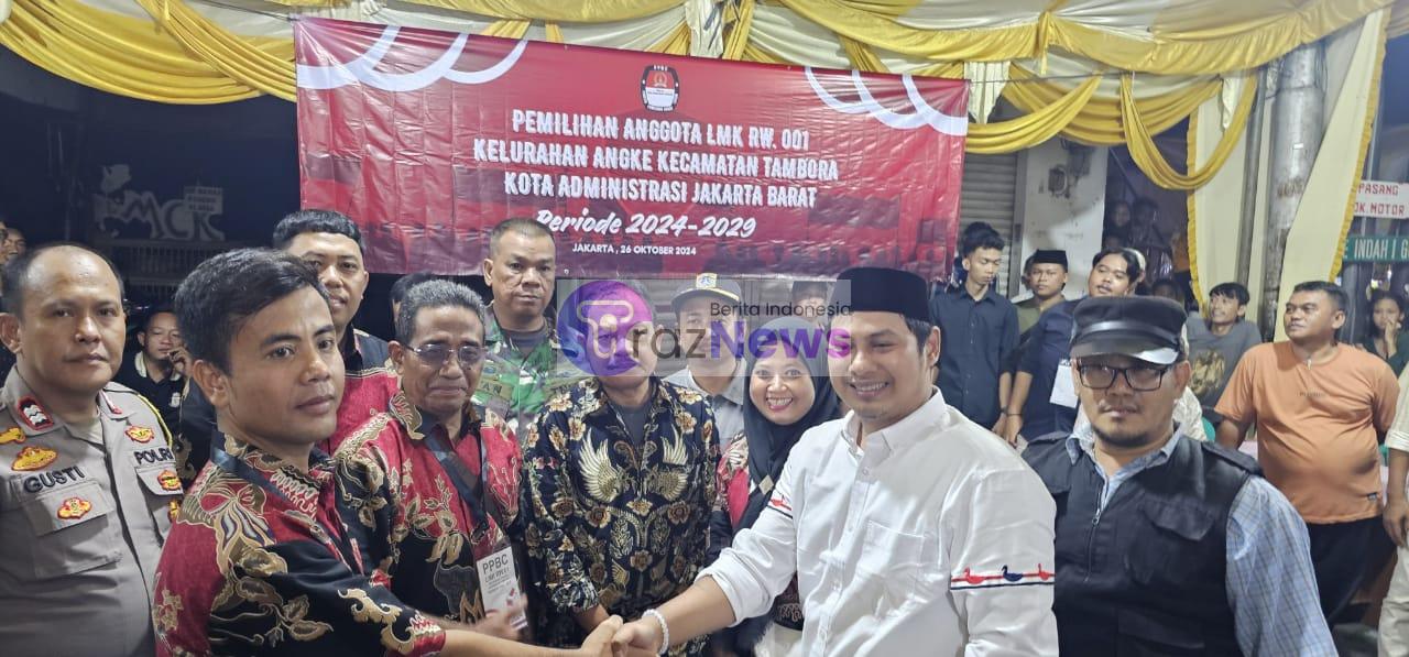 Pasca Terpilih Peri Rian Jadi Anggota LMK RW 01 Tambora , Ajak Warga Bersatu