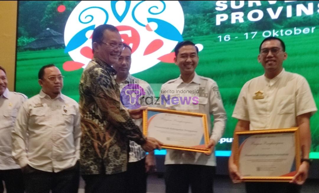 Kadis kominfo Moudy Ary Nazolla Hadiri Rakor SEP 2024, Pemkab Pringsewu Terima Piagam Penghargaan