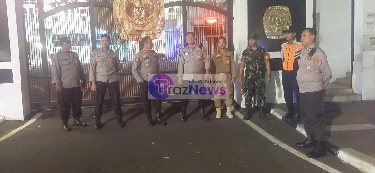 Menjelang Pilkada DKI Jakarta 2024 Patroli Tiga Pilar Menteng Kontrol Kantor KPU Pusat RI