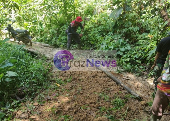 Pasca Gas Amal Trail Adventure Way Ngison, Panitia Penyelenggara Perbaiki Jalan Yang Rusak.