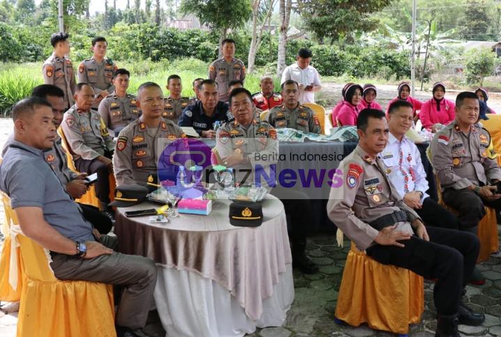 Polres Lampung Barat Launching Gugus Tugas Polri Mendukung Ketahanan Pangan