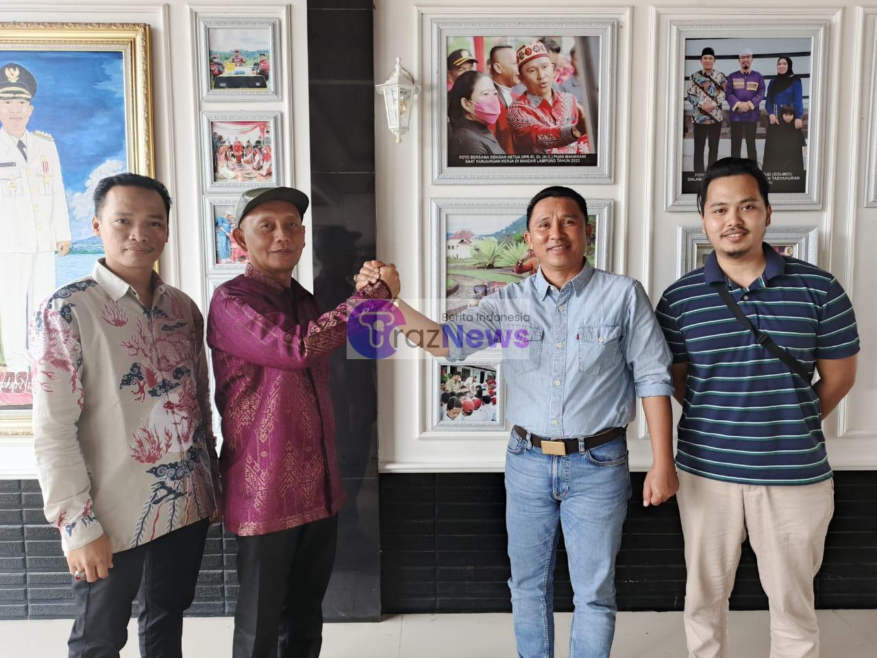 Dikunjungi CEO Saburai TV, Parosil Beberkan Program Prioritas Lima Tahun Kedepan