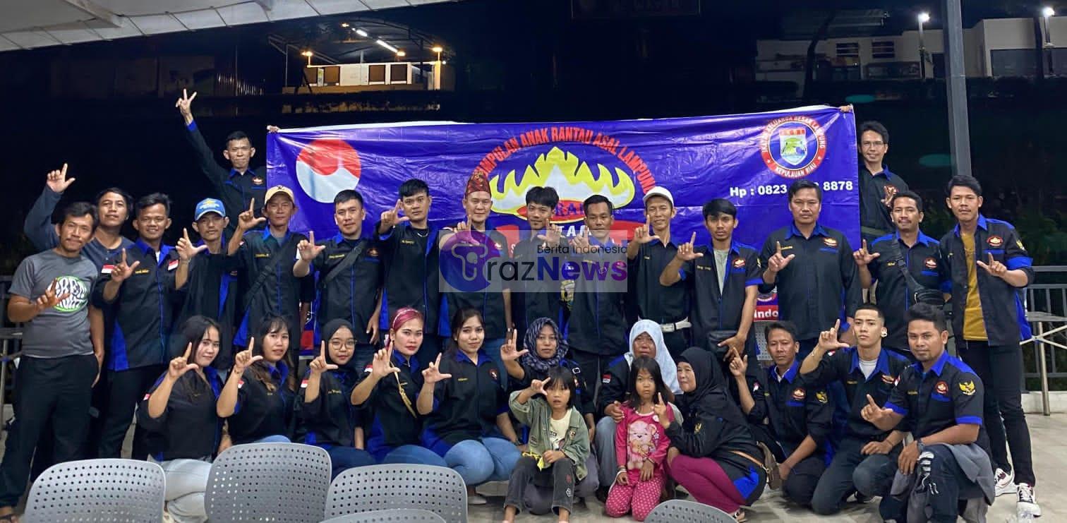 Perkuat Tali Silaturahmi, Persatuan Anak Rantau Asal Lampung di Batam Gelar Kopdar.