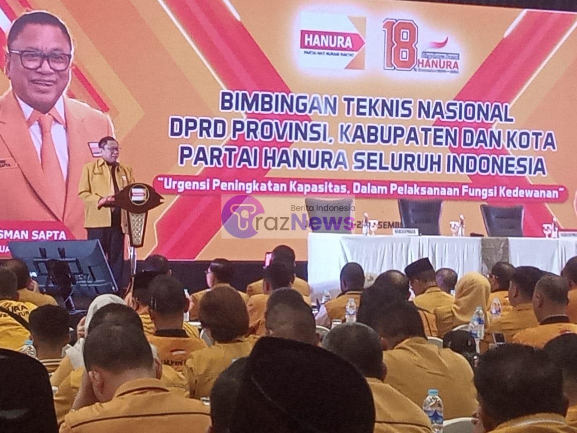 Partai Hanura Menggelar Peringatan Hari Ulang Tahun (HUT) Ke-18  Di Ancol