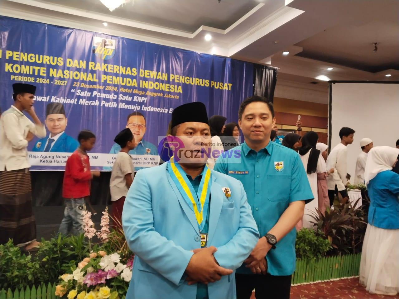 Pengukuhan Dan Rakernas KNPI Mendorong Peran Pemuda Menuju Indonesia Emas