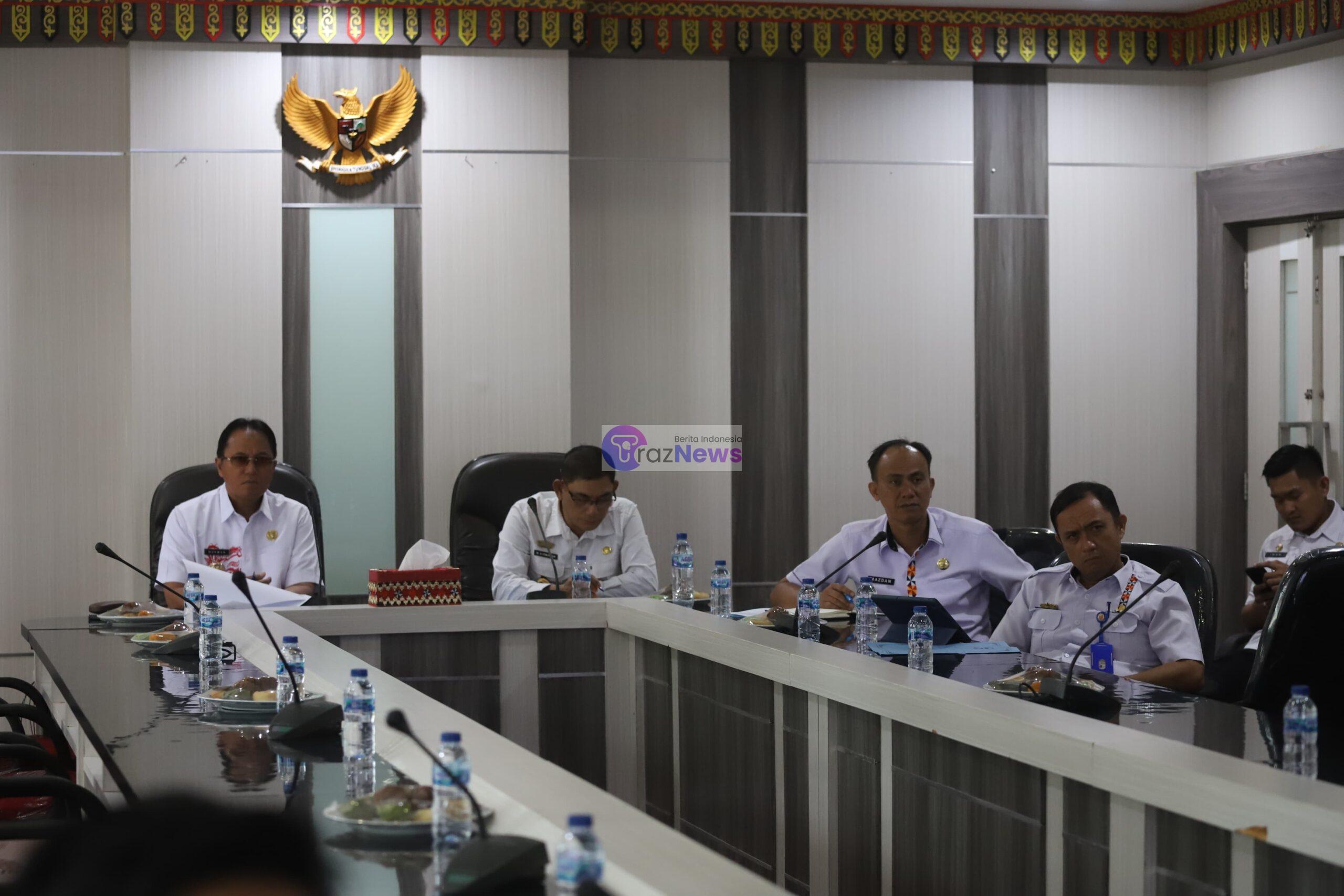 Pj.Bupati Nukman Ikuti Zoom Meeting Bersama Kemendagri RI.