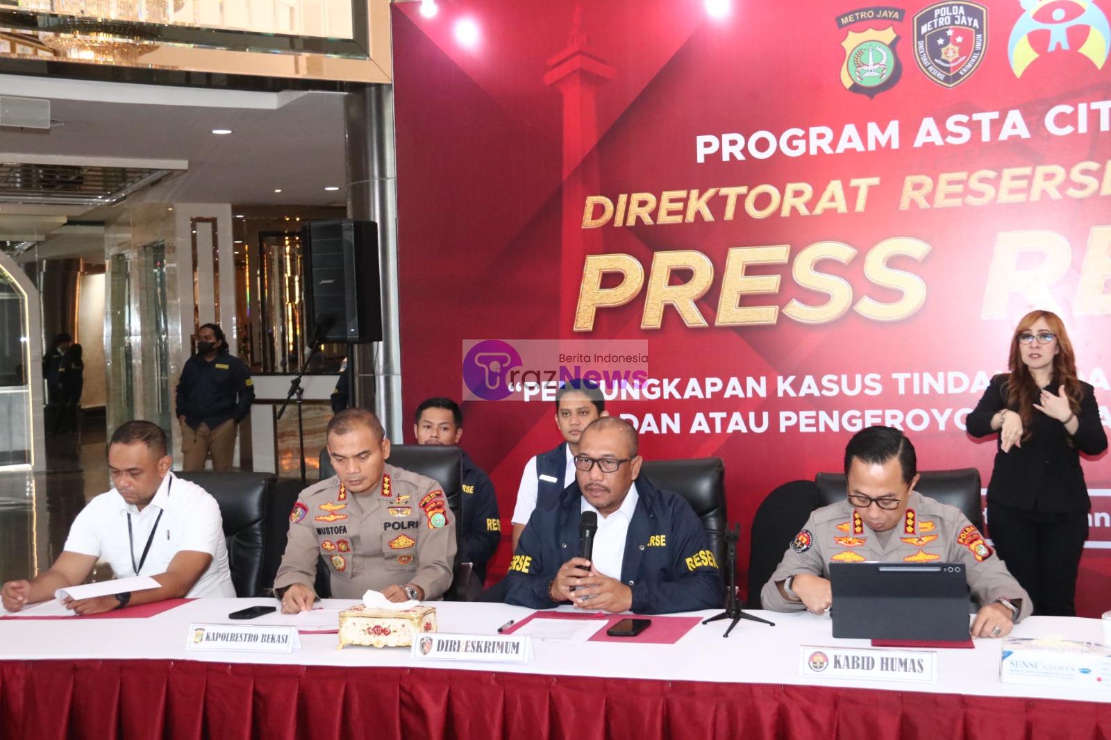 Ditreskrimum PMJ Tangkap Pasutri Penganiayaan dan Pembunuhan Balita Di Bekasi